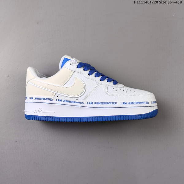 NIKE AIR FORCE 1 '07 LOW VERSATILE, PLATFORM-STYLE CASUAL SNEAKER FEATURING AIR CUSHIONING FOR A HEIGHT-BOOSTING EFFECT. AS5215D269