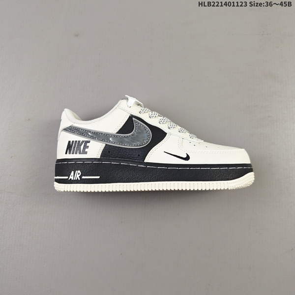 NIKE AIR FORCE 1 '07 LOW VERSATILE, PLATFORM-STYLE CASUAL SNEAKER FEATURING AIR CUSHIONING FOR A HEIGHT-BOOSTING EFFECT. AS5215D270