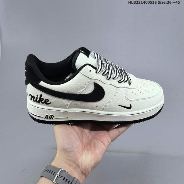 NIKE AIR FORCE 1 '07 LOW VERSATILE, PLATFORM-STYLE CASUAL SNEAKER FEATURING AIR CUSHIONING FOR A HEIGHT-BOOSTING EFFECT. AS5215D279