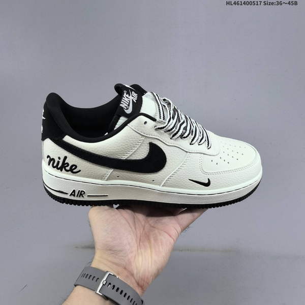 NIKE AIR FORCE 1 '07 LOW VERSATILE, PLATFORM-STYLE CASUAL SNEAKER FEATURING AIR CUSHIONING FOR A HEIGHT-BOOSTING EFFECT. AS5215D281