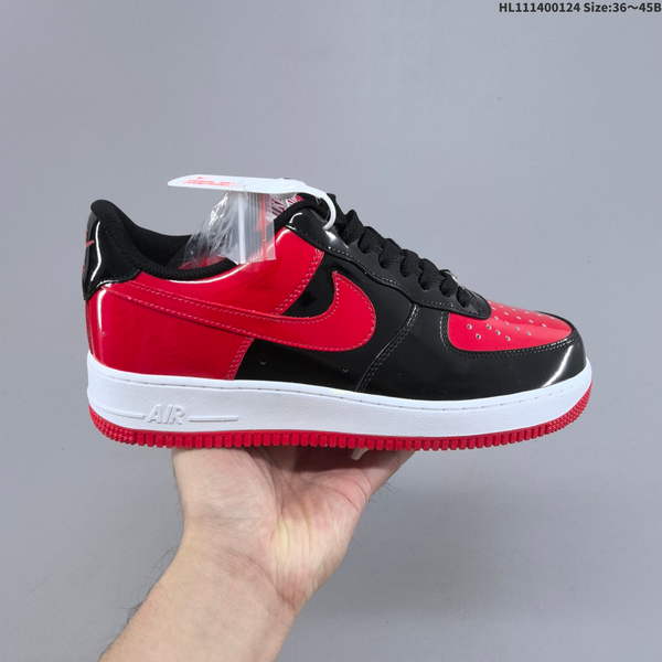NIKE AIR FORCE 1 '07 LOW VERSATILE, PLATFORM-STYLE CASUAL SNEAKER FEATURING AIR CUSHIONING FOR A HEIGHT-BOOSTING EFFECT. AS5215D288
