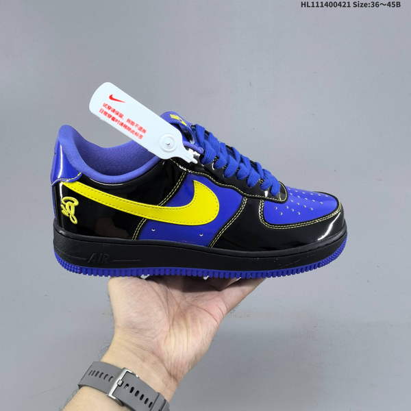 NIKE AIR FORCE 1 '07 LOW VERSATILE, PLATFORM-STYLE CASUAL SNEAKER FEATURING AIR CUSHIONING FOR A HEIGHT-BOOSTING EFFECT. AS5215D296