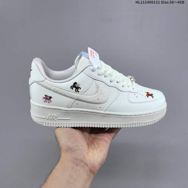 NIKE AIR FORCE 1 '07 LOW VERSATILE, PLATFORM-STYLE CASUAL SNEAKER FEATURING AIR CUSHIONING FOR A HEIGHT-BOOSTING EFFECT. AS5215D306