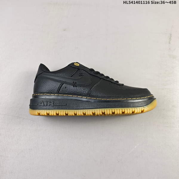NIKE AIR FORCE 1 '07 LOW VERSATILE, PLATFORM-STYLE CASUAL SNEAKER FEATURING AIR CUSHIONING FOR A HEIGHT-BOOSTING EFFECT. AS5215D313