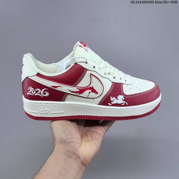 NIKE AIR FORCE 1 '07 LOW VERSATILE, PLATFORM-STYLE CASUAL SNEAKER FEATURING AIR CUSHIONING FOR A HEIGHT-BOOSTING EFFECT. AS5215D317