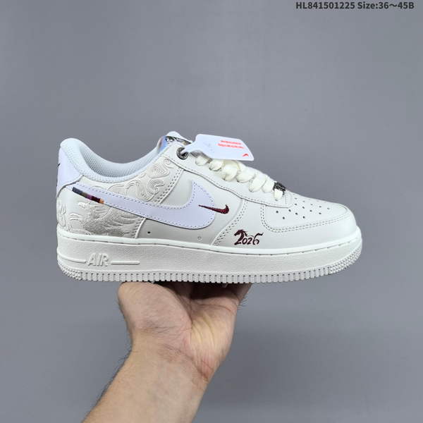NIKE AIR FORCE 1 '07 LOW VERSATILE, PLATFORM-STYLE CASUAL SNEAKER FEATURING AIR CUSHIONING FOR A HEIGHT-BOOSTING EFFECT. AS5215D323