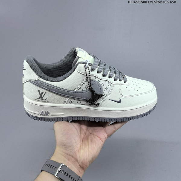 NIKE AIR FORCE 1 '07 LOW VERSATILE, PLATFORM-STYLE CASUAL SNEAKER FEATURING AIR CUSHIONING FOR A HEIGHT-BOOSTING EFFECT. AS5215D324