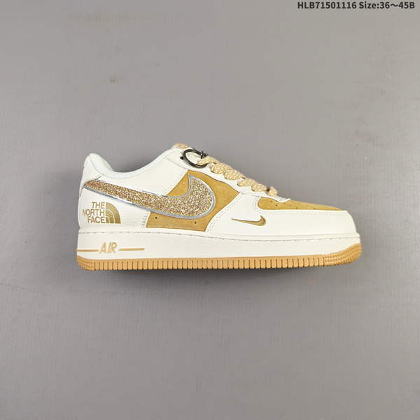 NIKE AIR FORCE 1 '07 LOW VERSATILE, PLATFORM-STYLE CASUAL SNEAKER FEATURING AIR CUSHIONING FOR A HEIGHT-BOOSTING EFFECT. AS5215D328