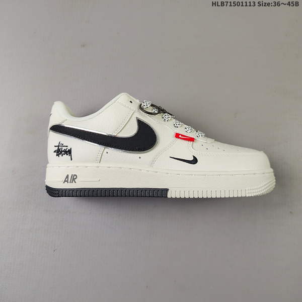 NIKE AIR FORCE 1 '07 LOW VERSATILE, PLATFORM-STYLE CASUAL SNEAKER FEATURING AIR CUSHIONING FOR A HEIGHT-BOOSTING EFFECT. AS5215D334