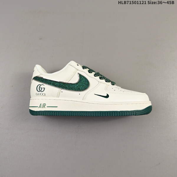 NIKE AIR FORCE 1 '07 LOW VERSATILE, PLATFORM-STYLE CASUAL SNEAKER FEATURING AIR CUSHIONING FOR A HEIGHT-BOOSTING EFFECT. AS5215D336