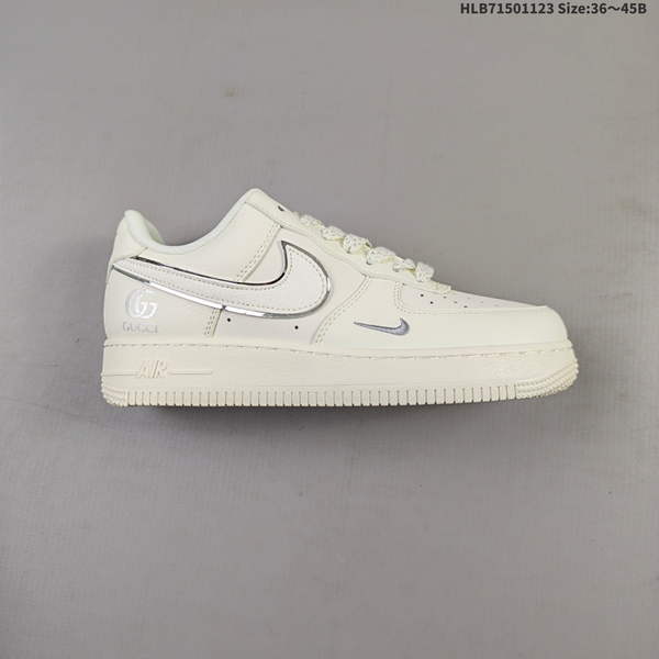 NIKE AIR FORCE 1 '07 LOW VERSATILE, PLATFORM-STYLE CASUAL SNEAKER FEATURING AIR CUSHIONING FOR A HEIGHT-BOOSTING EFFECT. AS5215D338