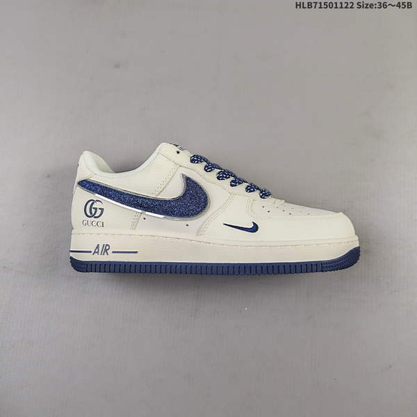 NIKE AIR FORCE 1 '07 LOW VERSATILE, PLATFORM-STYLE CASUAL SNEAKER FEATURING AIR CUSHIONING FOR A HEIGHT-BOOSTING EFFECT. AS5215D339