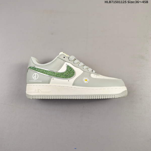 NIKE AIR FORCE 1 '07 LOW VERSATILE, PLATFORM-STYLE CASUAL SNEAKER FEATURING AIR CUSHIONING FOR A HEIGHT-BOOSTING EFFECT. AS5215D340