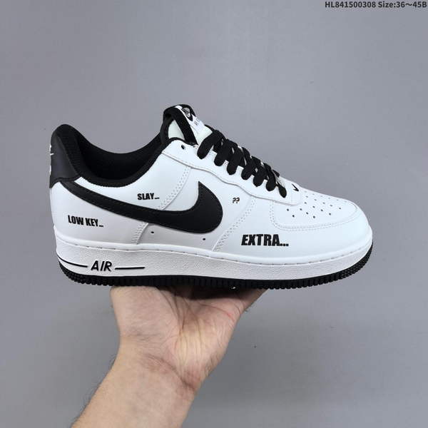 NIKE AIR FORCE 1 '07 LOW VERSATILE, PLATFORM-STYLE CASUAL SNEAKER FEATURING AIR CUSHIONING FOR A HEIGHT-BOOSTING EFFECT. AS5215D343