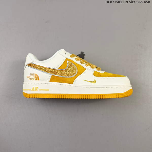 NIKE AIR FORCE 1 '07 LOW VERSATILE, PLATFORM-STYLE CASUAL SNEAKER FEATURING AIR CUSHIONING FOR A HEIGHT-BOOSTING EFFECT. AS5215D344