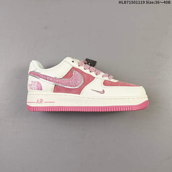 NIKE AIR FORCE 1 '07 LOW VERSATILE, PLATFORM-STYLE CASUAL SNEAKER FEATURING AIR CUSHIONING FOR A HEIGHT-BOOSTING EFFECT. AS5215D345