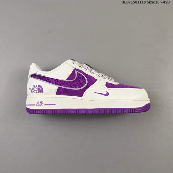 NIKE AIR FORCE 1 '07 LOW VERSATILE, PLATFORM-STYLE CASUAL SNEAKER FEATURING AIR CUSHIONING FOR A HEIGHT-BOOSTING EFFECT. AS5215D346