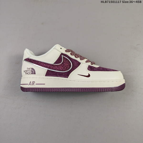 NIKE AIR FORCE 1 '07 LOW VERSATILE, PLATFORM-STYLE CASUAL SNEAKER FEATURING AIR CUSHIONING FOR A HEIGHT-BOOSTING EFFECT. AS5215D348