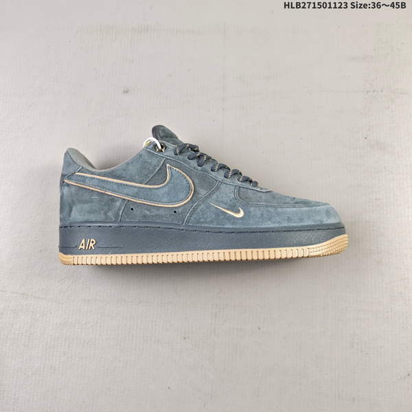 NIKE AIR FORCE 1 '07 LOW VERSATILE, PLATFORM-STYLE CASUAL SNEAKER FEATURING AIR CUSHIONING FOR A HEIGHT-BOOSTING EFFECT. AS5215D351