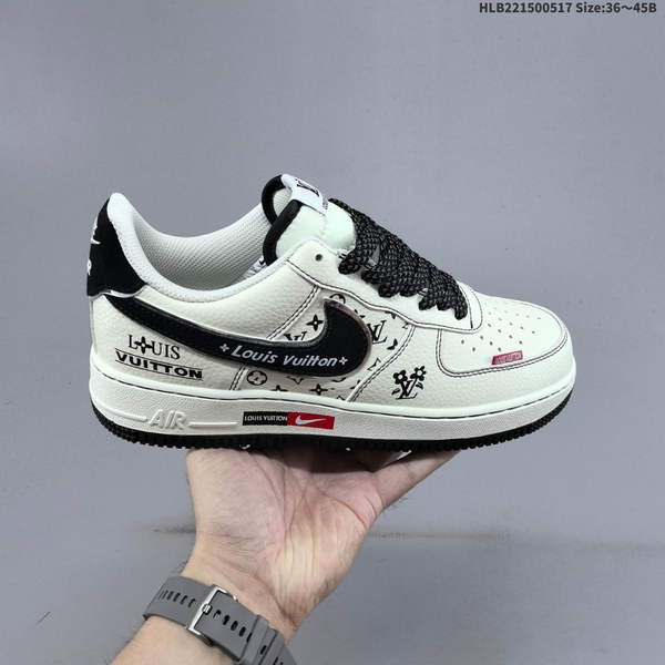 NIKE AIR FORCE 1 '07 LOW VERSATILE, PLATFORM-STYLE CASUAL SNEAKER FEATURING AIR CUSHIONING FOR A HEIGHT-BOOSTING EFFECT. AS5215D354