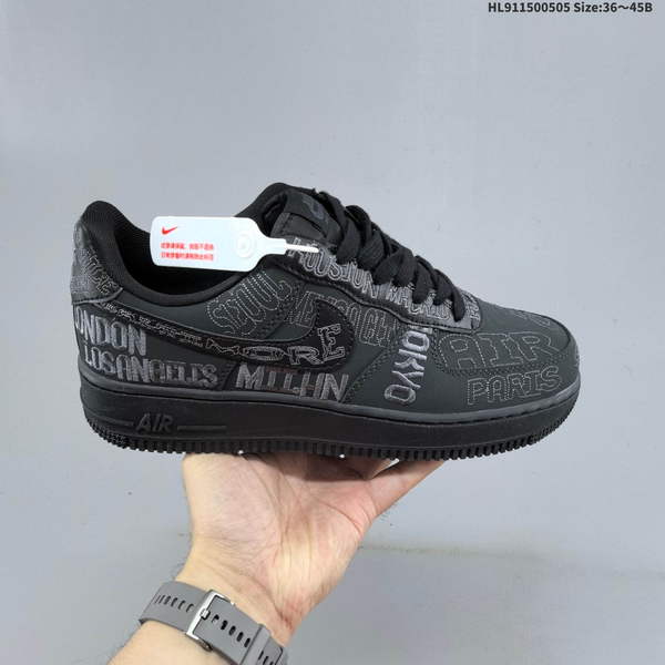 NIKE AIR FORCE 1 '07 LOW VERSATILE, PLATFORM-STYLE CASUAL SNEAKER FEATURING AIR CUSHIONING FOR A HEIGHT-BOOSTING EFFECT. AS5215D355