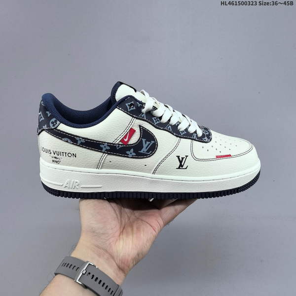 NIKE AIR FORCE 1 '07 LOW VERSATILE, PLATFORM-STYLE CASUAL SNEAKER FEATURING AIR CUSHIONING FOR A HEIGHT-BOOSTING EFFECT. AS5215D361