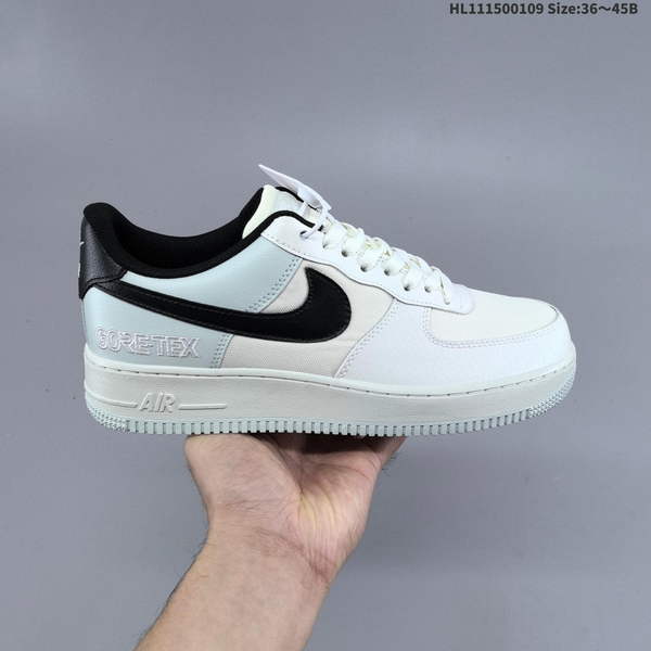 NIKE AIR FORCE 1 '07 LOW VERSATILE, PLATFORM-STYLE CASUAL SNEAKER FEATURING AIR CUSHIONING FOR A HEIGHT-BOOSTING EFFECT. AS5215D364