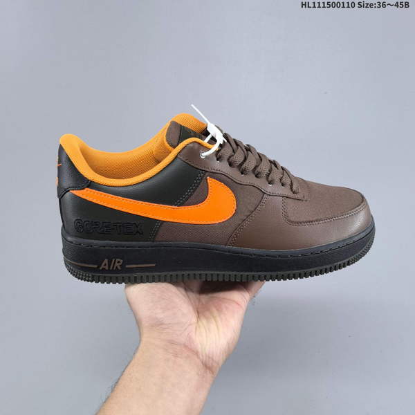 NIKE AIR FORCE 1 '07 LOW VERSATILE, PLATFORM-STYLE CASUAL SNEAKER FEATURING AIR CUSHIONING FOR A HEIGHT-BOOSTING EFFECT. AS5215D365
