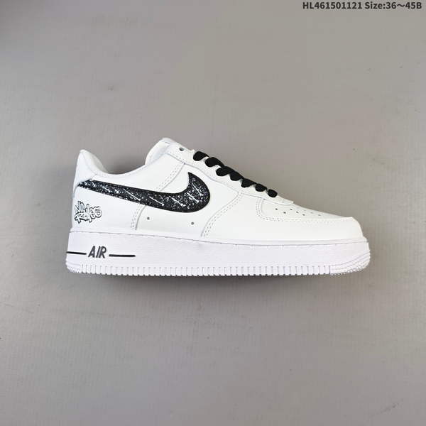 NIKE AIR FORCE 1 '07 LOW VERSATILE, PLATFORM-STYLE CASUAL SNEAKER FEATURING AIR CUSHIONING FOR A HEIGHT-BOOSTING EFFECT. AS5215D374