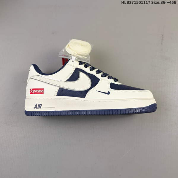 NIKE AIR FORCE 1 '07 LOW VERSATILE, PLATFORM-STYLE CASUAL SNEAKER FEATURING AIR CUSHIONING FOR A HEIGHT-BOOSTING EFFECT. AS5215D382