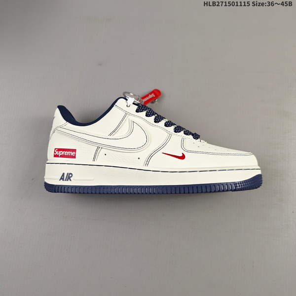 NIKE AIR FORCE 1 '07 LOW VERSATILE, PLATFORM-STYLE CASUAL SNEAKER FEATURING AIR CUSHIONING FOR A HEIGHT-BOOSTING EFFECT. AS5215D383