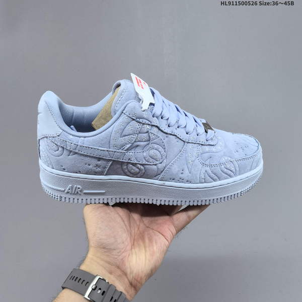 NIKE AIR FORCE 1 '07 LOW VERSATILE, PLATFORM-STYLE CASUAL SNEAKER FEATURING AIR CUSHIONING FOR A HEIGHT-BOOSTING EFFECT. AS5215D384