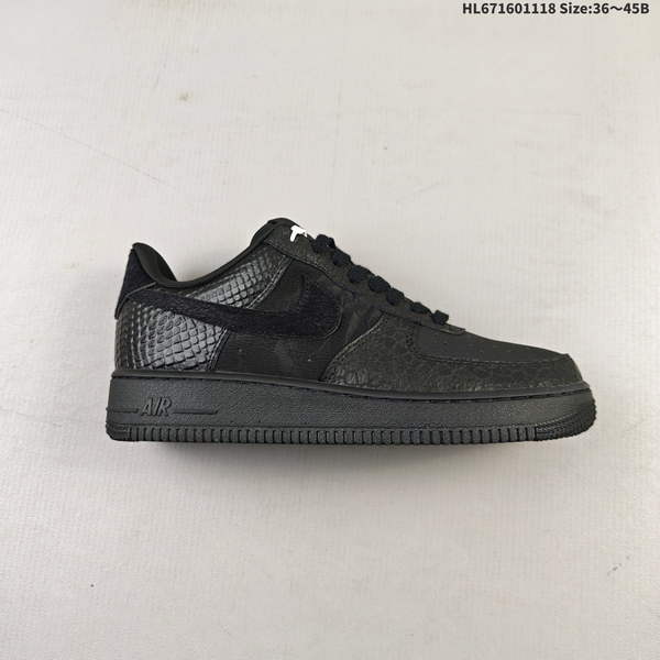 NIKE AIR FORCE 1 '07 LOW VERSATILE, PLATFORM-STYLE CASUAL SNEAKER FEATURING AIR CUSHIONING FOR A HEIGHT-BOOSTING EFFECT. AS5215D387