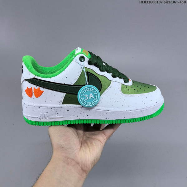 NIKE AIR FORCE 1 '07 LOW VERSATILE, PLATFORM-STYLE CASUAL SNEAKER FEATURING AIR CUSHIONING FOR A HEIGHT-BOOSTING EFFECT. AS5215D413