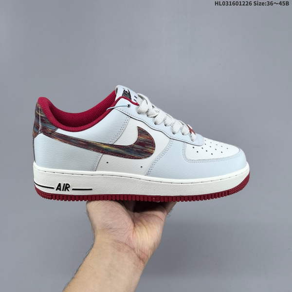 NIKE AIR FORCE 1 '07 LOW VERSATILE, PLATFORM-STYLE CASUAL SNEAKER FEATURING AIR CUSHIONING FOR A HEIGHT-BOOSTING EFFECT. AS5215D426
