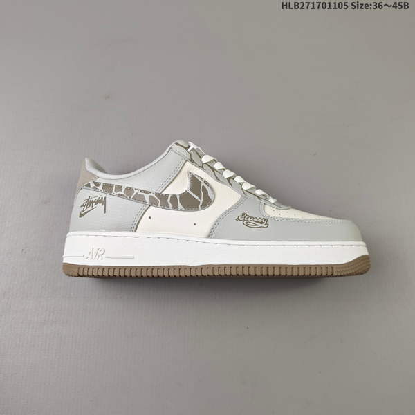 NIKE AIR FORCE 1 '07 LOW VERSATILE, PLATFORM-STYLE CASUAL SNEAKER FEATURING AIR CUSHIONING FOR A HEIGHT-BOOSTING EFFECT. AS5215D439
