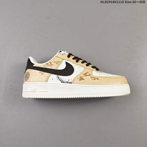 NIKE AIR FORCE 1 '07 LOW VERSATILE, PLATFORM-STYLE CASUAL SNEAKER FEATURING AIR CUSHIONING FOR A HEIGHT-BOOSTING EFFECT. AS5215D454