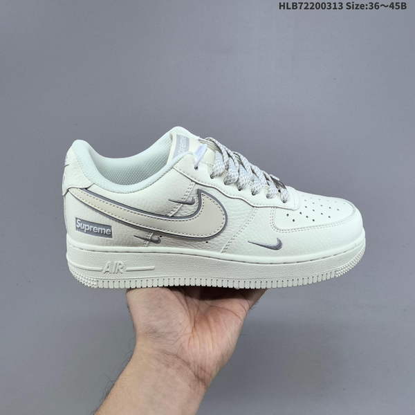 NIKE AIR FORCE 1 '07 LOW VERSATILE, PLATFORM-STYLE CASUAL SNEAKER FEATURING AIR CUSHIONING FOR A HEIGHT-BOOSTING EFFECT. AS5215D465