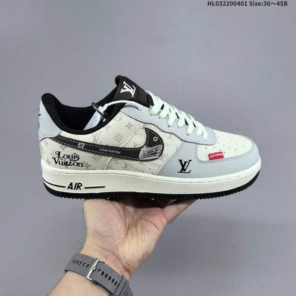 NIKE AIR FORCE 1 '07 LOW VERSATILE, PLATFORM-STYLE CASUAL SNEAKER FEATURING AIR CUSHIONING FOR A HEIGHT-BOOSTING EFFECT. AS5215D466
