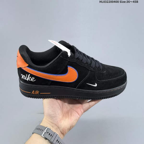 NIKE AIR FORCE 1 '07 LOW VERSATILE, PLATFORM-STYLE CASUAL SNEAKER FEATURING AIR CUSHIONING FOR A HEIGHT-BOOSTING EFFECT. AS5215D469