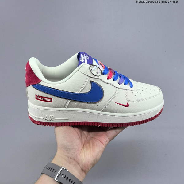 NIKE AIR FORCE 1 '07 LOW VERSATILE, PLATFORM-STYLE CASUAL SNEAKER FEATURING AIR CUSHIONING FOR A HEIGHT-BOOSTING EFFECT. AS5215D472