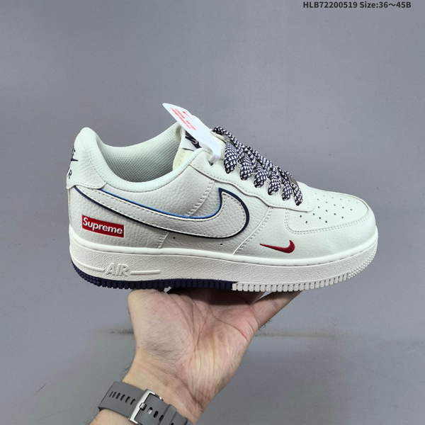 NIKE AIR FORCE 1 '07 LOW VERSATILE, PLATFORM-STYLE CASUAL SNEAKER FEATURING AIR CUSHIONING FOR A HEIGHT-BOOSTING EFFECT. AS5215D474