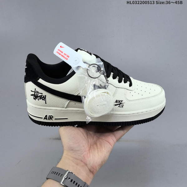 NIKE AIR FORCE 1 '07 LOW VERSATILE, PLATFORM-STYLE CASUAL SNEAKER FEATURING AIR CUSHIONING FOR A HEIGHT-BOOSTING EFFECT. AS5215D476