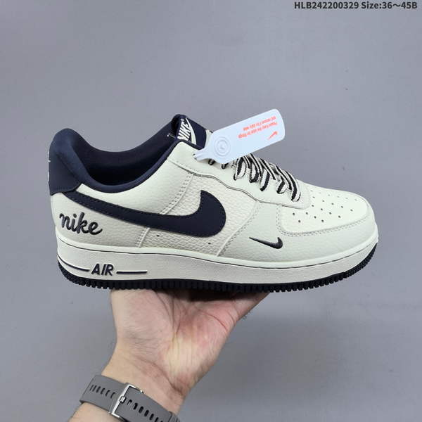 NIKE AIR FORCE 1 '07 LOW VERSATILE, PLATFORM-STYLE CASUAL SNEAKER FEATURING AIR CUSHIONING FOR A HEIGHT-BOOSTING EFFECT. AS5215D481