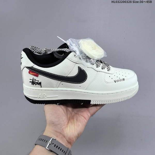 NIKE AIR FORCE 1 '07 LOW VERSATILE, PLATFORM-STYLE CASUAL SNEAKER FEATURING AIR CUSHIONING FOR A HEIGHT-BOOSTING EFFECT. AS5215D485