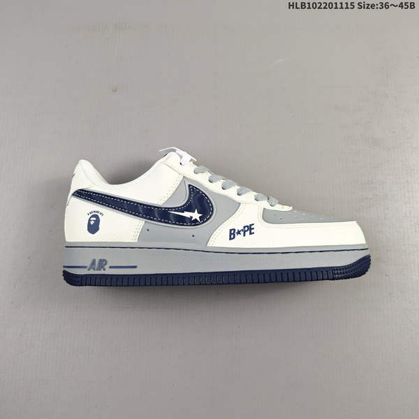 NIKE AIR FORCE 1 '07 LOW VERSATILE, PLATFORM-STYLE CASUAL SNEAKER FEATURING AIR CUSHIONING FOR A HEIGHT-BOOSTING EFFECT. AS5215D487