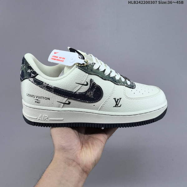 NIKE AIR FORCE 1 '07 LOW VERSATILE, PLATFORM-STYLE CASUAL SNEAKER FEATURING AIR CUSHIONING FOR A HEIGHT-BOOSTING EFFECT. AS5215D488