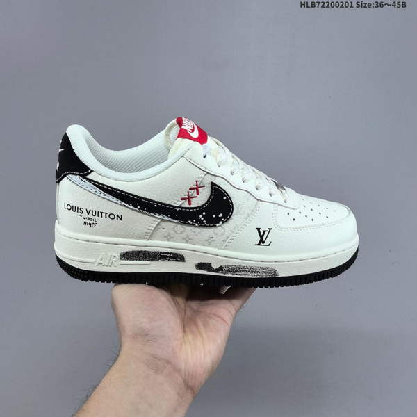 NIKE AIR FORCE 1 '07 LOW VERSATILE, PLATFORM-STYLE CASUAL SNEAKER FEATURING AIR CUSHIONING FOR A HEIGHT-BOOSTING EFFECT. AS5215D489