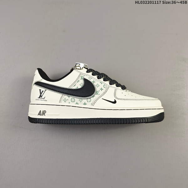 NIKE AIR FORCE 1 '07 LOW VERSATILE, PLATFORM-STYLE CASUAL SNEAKER FEATURING AIR CUSHIONING FOR A HEIGHT-BOOSTING EFFECT. AS5215D491