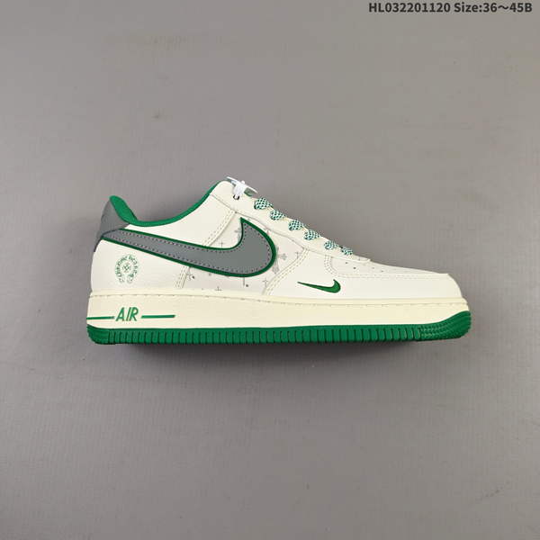 NIKE AIR FORCE 1 '07 LOW VERSATILE, PLATFORM-STYLE CASUAL SNEAKER FEATURING AIR CUSHIONING FOR A HEIGHT-BOOSTING EFFECT. AS5215D495